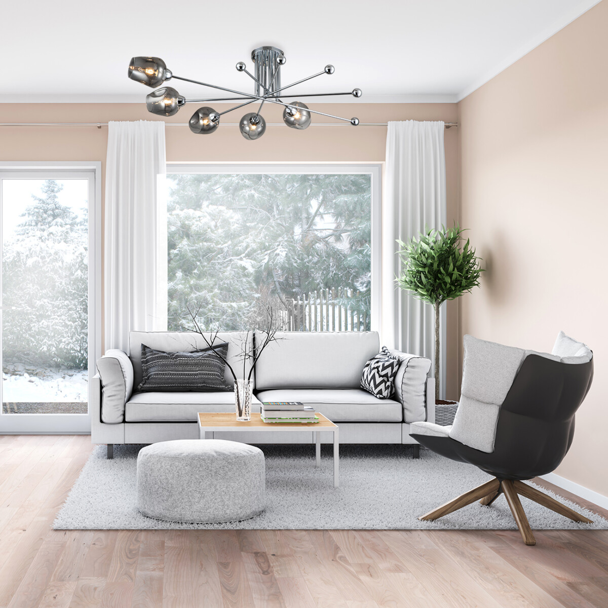 Escada 695/5P E14*40W Chrome — изображение 5