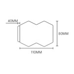 Escada 30004W/01 LED*4W IP54 Black — изображение 4