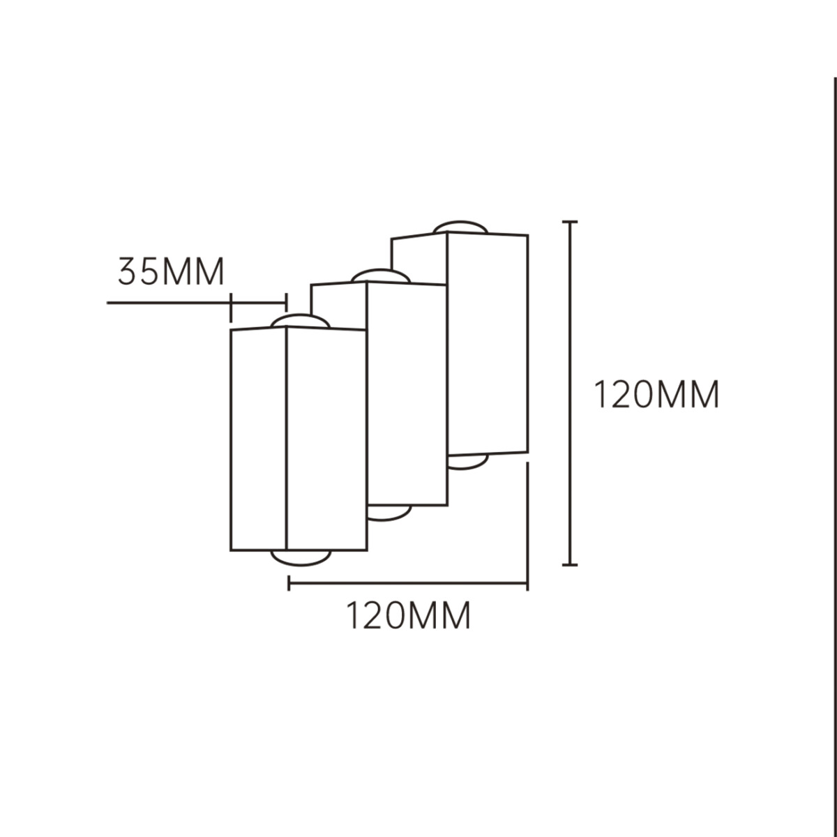 Escada 30005W/01 LED*6W IP54 Black — изображение 2