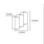 Escada 30005W/01 LED*6W IP54 Black — изображение 2