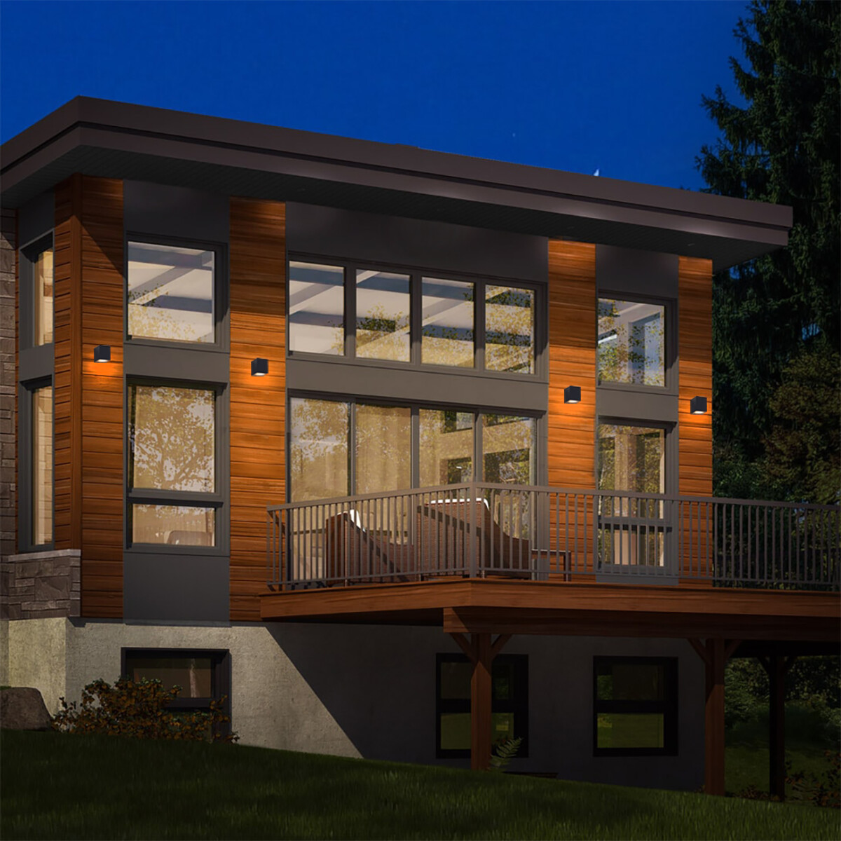 Escada 30007W/01 GU10*5W IP54 Black — изображение 4