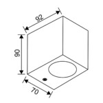Escada 30007W/01 GU10*5W IP54 Black — изображение 5