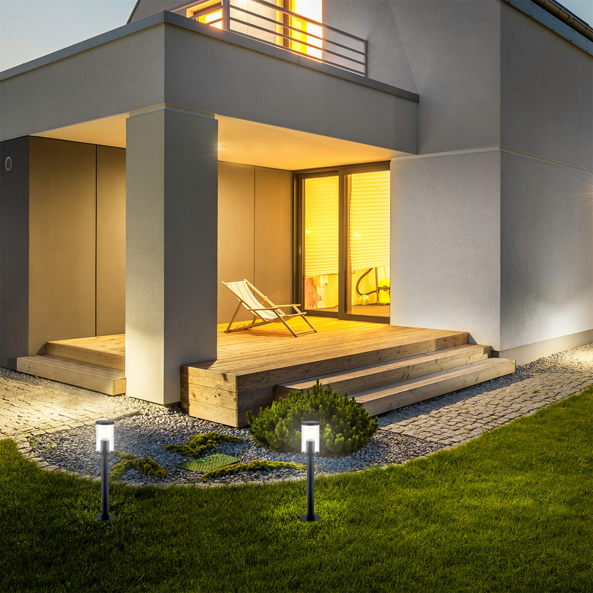 Escada 30003G/01 E27*40W IP44 Dark grey — изображение 2