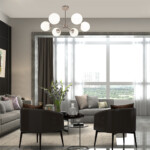 Escada 2110/6P E14*40W Satin nickel — изображение 4