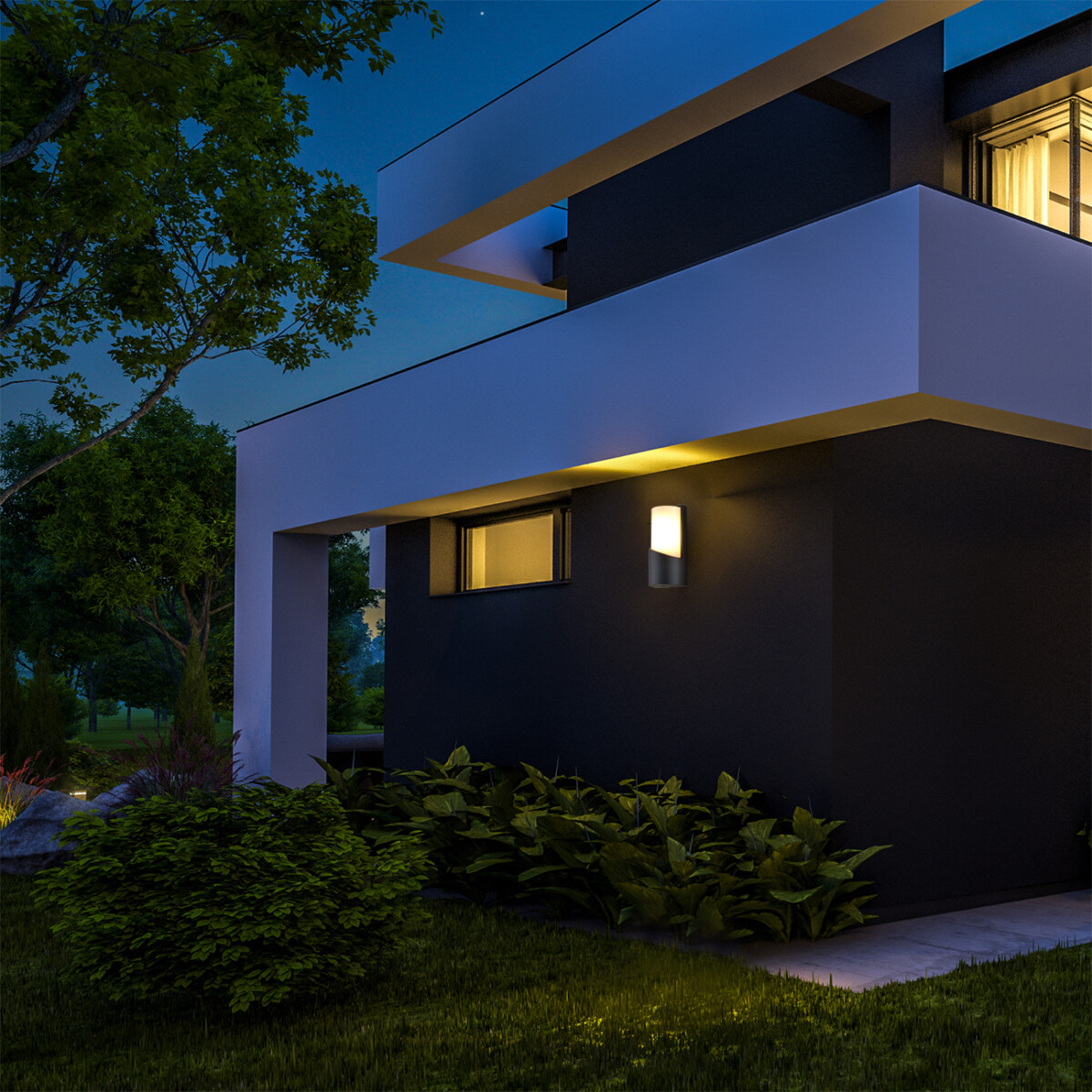 Escada 30004W/01 E27*40W IP44 Dark grey — изображение 2