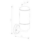 Escada 30005W/01 E27*40W IP44 Black — изображение 5