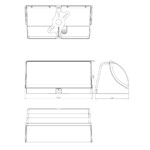 Escada 30002W/01 LED*30W IP65 White — изображение 4