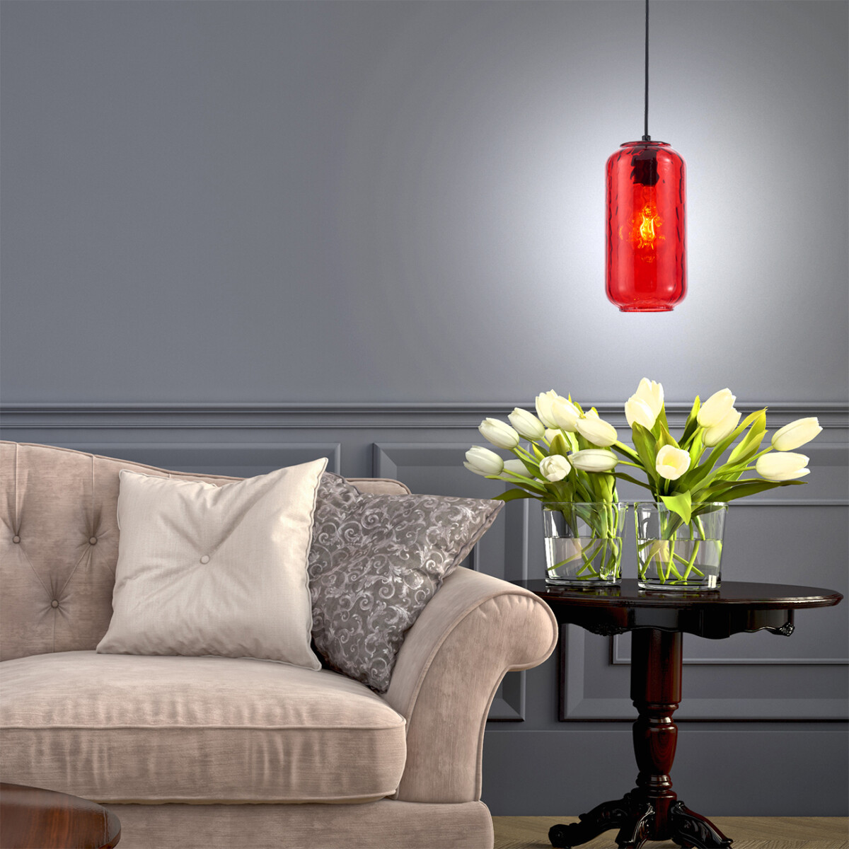 Escada 10177/1S E27*60W Black/Red — изображение 3