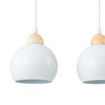 Escada 10178/3S E27*40W White/Wood — изображение 4