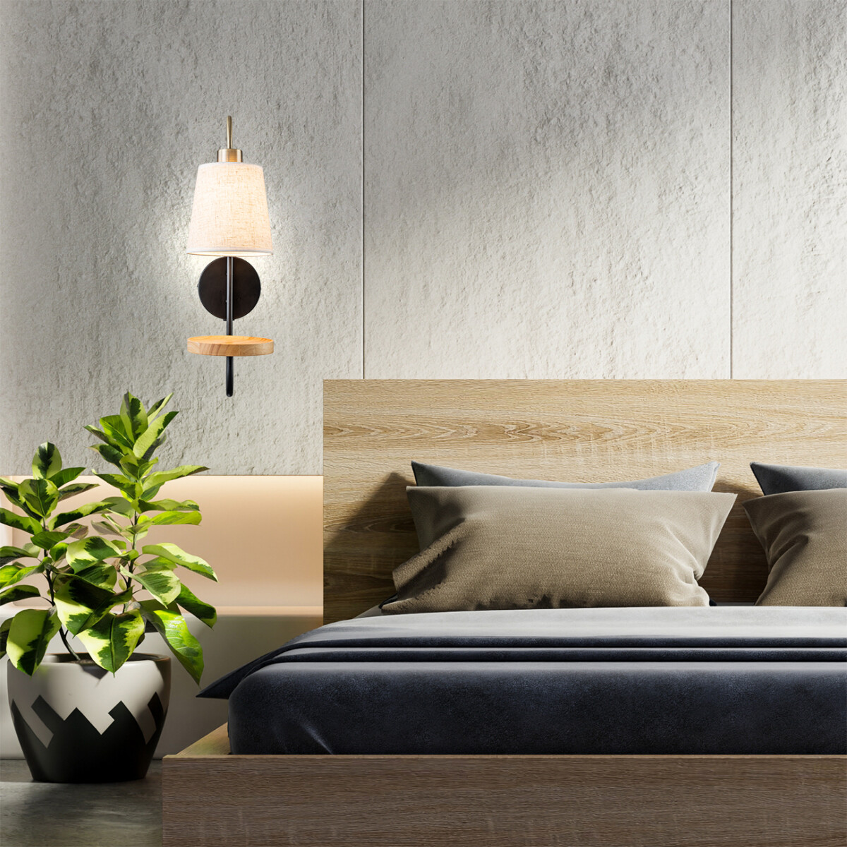 Escada 582/1A E14*40W Black/Brass/Wood — изображение 6