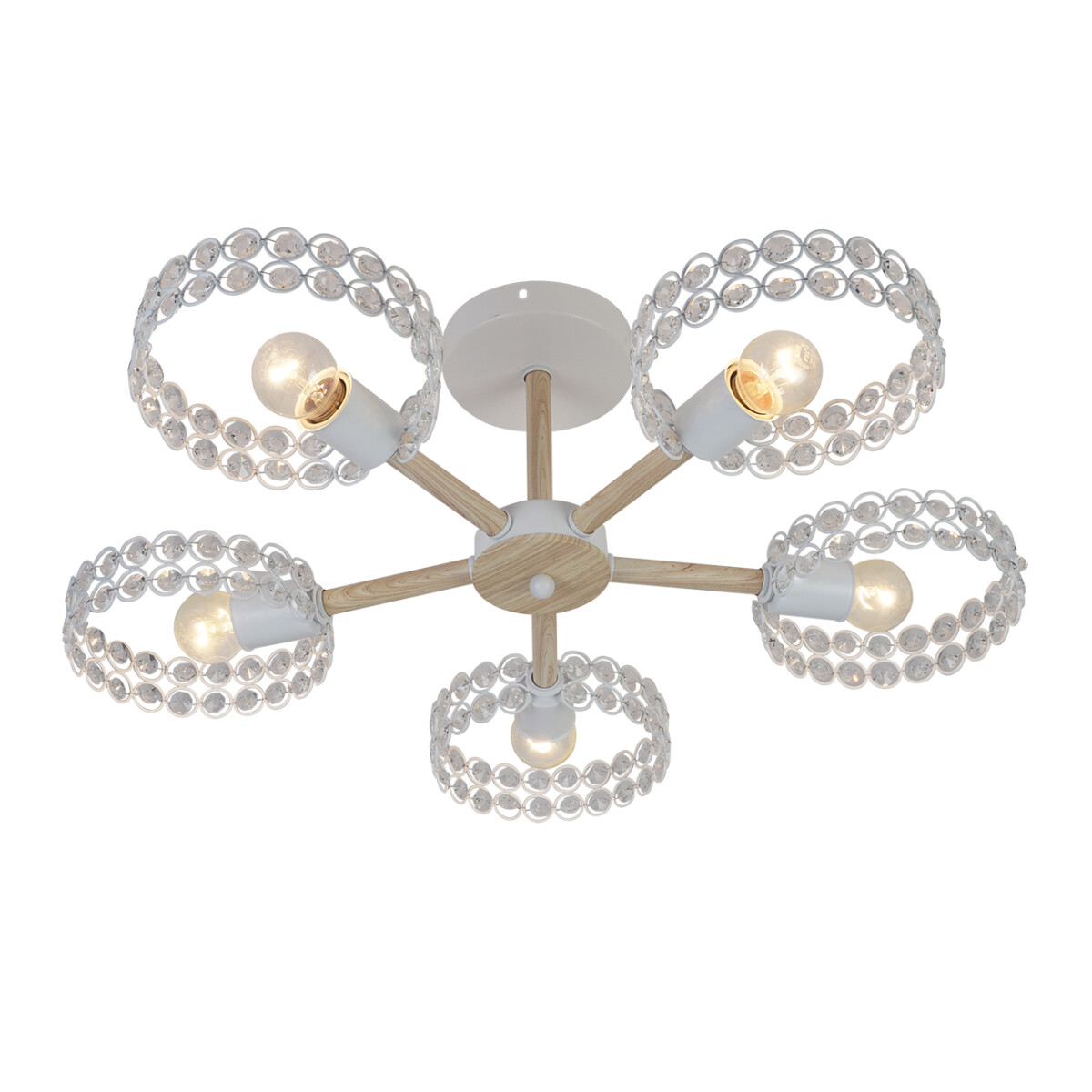 Escada 679/5P E27*60W White/Wood — изображение 1