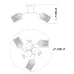 Escada 1105/3PL E27*40W Chrome — изображение 4