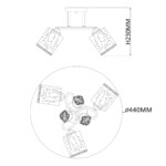 Escada 1118/3PL E27*40W Gold — изображение 5