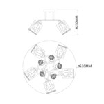 Escada 1118/5PL E27*40W Gold — изображение 5