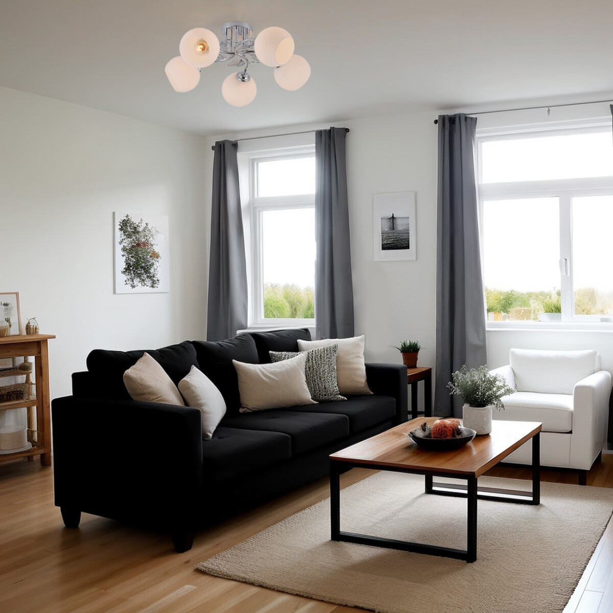 Escada 1119/5PL E27*40W Chrome — изображение 4