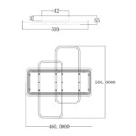 Escada 10215/S LED*85W White/Black — изображение 4