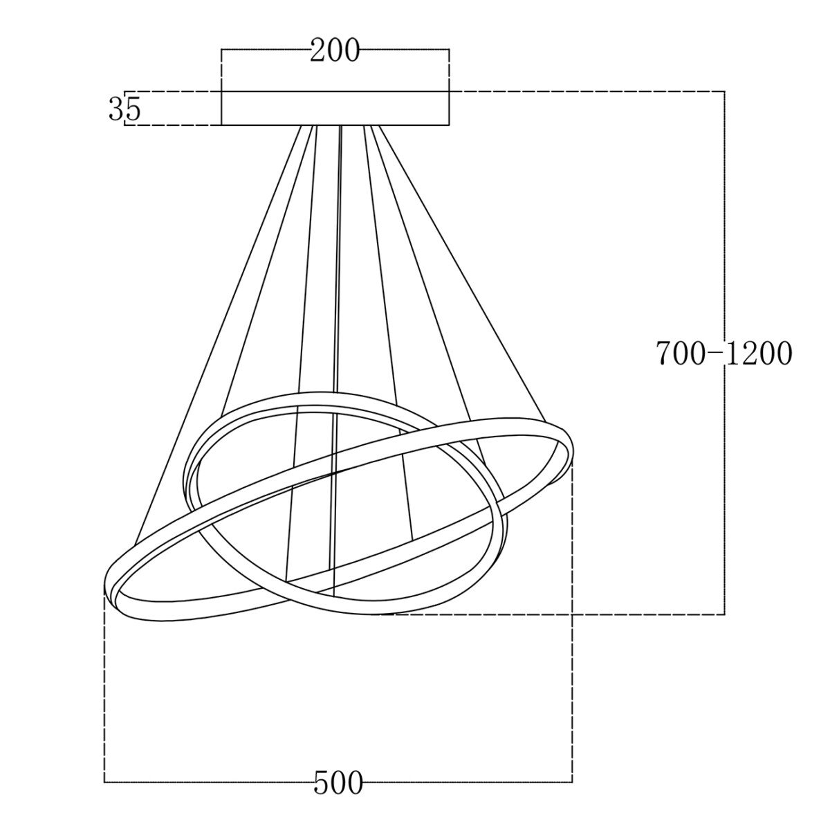 Escada 10228/2 LED*68W Black — изображение 4