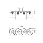 Escada 641/4P E27*60W Black — изображение 6