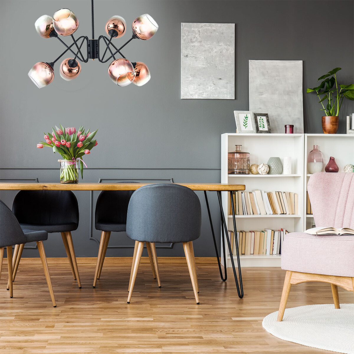 Escada 1136/8P E27*60W Black — изображение 4