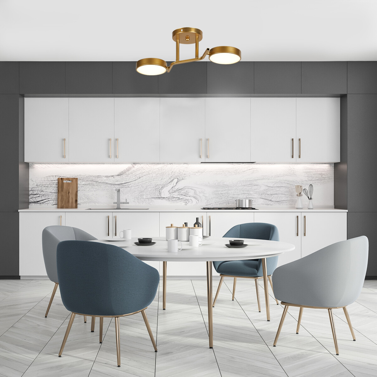 Escada 10273/2 LED*24W Champagne gold — изображение 3