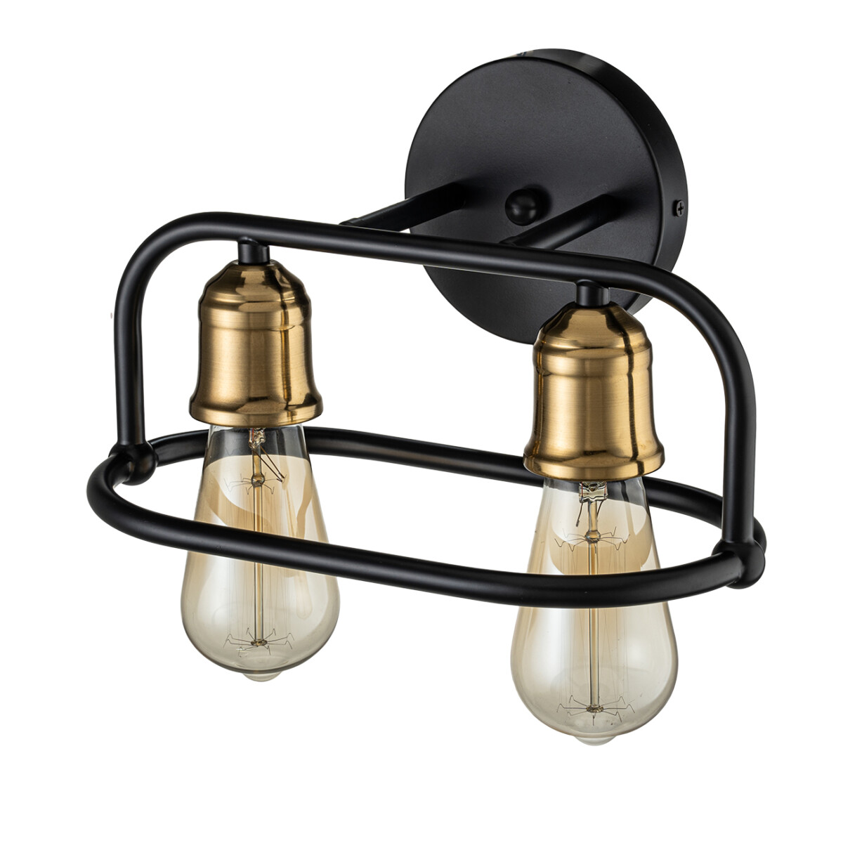 Escada 659/2A E27*40W Black/Brass — изображение 2