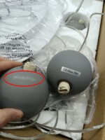 utsenka-SL1512.503.10 Светильник подвесной ST-Luce Белый,Серый,Красный/Белый G9 10*5W 4000K ESTRUZZO — изображение 2