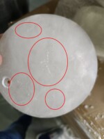 utsenka-SL1520.301.01 Светильник настенный ST-Luce Латунь/Алебастр G9 1*5W 4000K CLAM — изображение 3