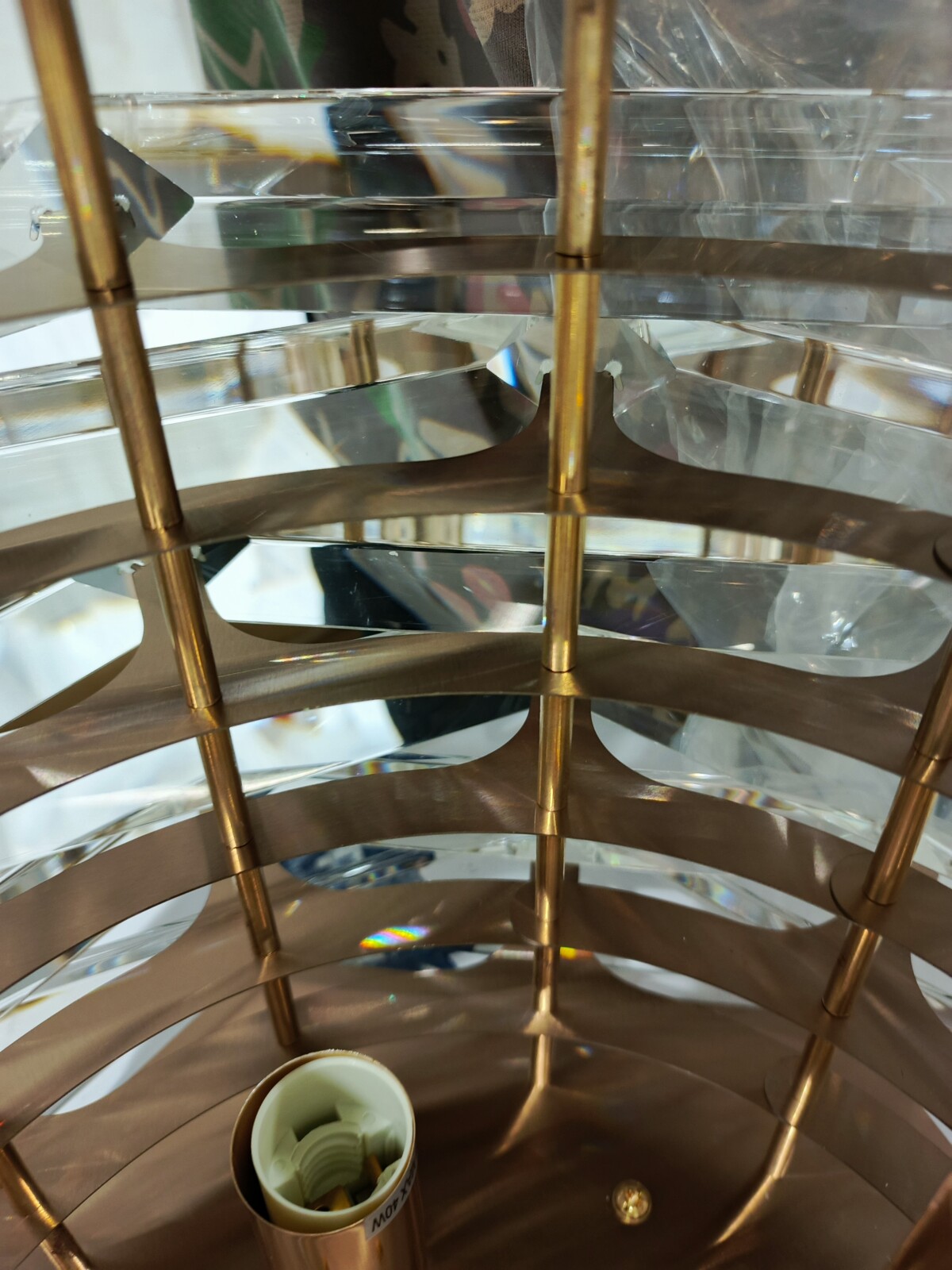 utsenka-SL6137.203.04 Светильник подвесной ST-Luce медь/прозрачный E14 4*40W STROZZI — изображение 2