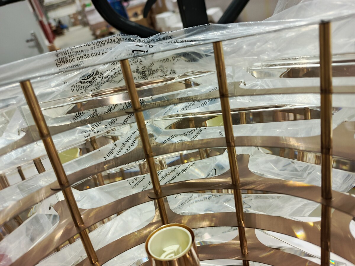 utsenka-SL6137.203.04 Светильник подвесной ST-Luce медь/прозрачный E14 4*40W STROZZI — изображение 3