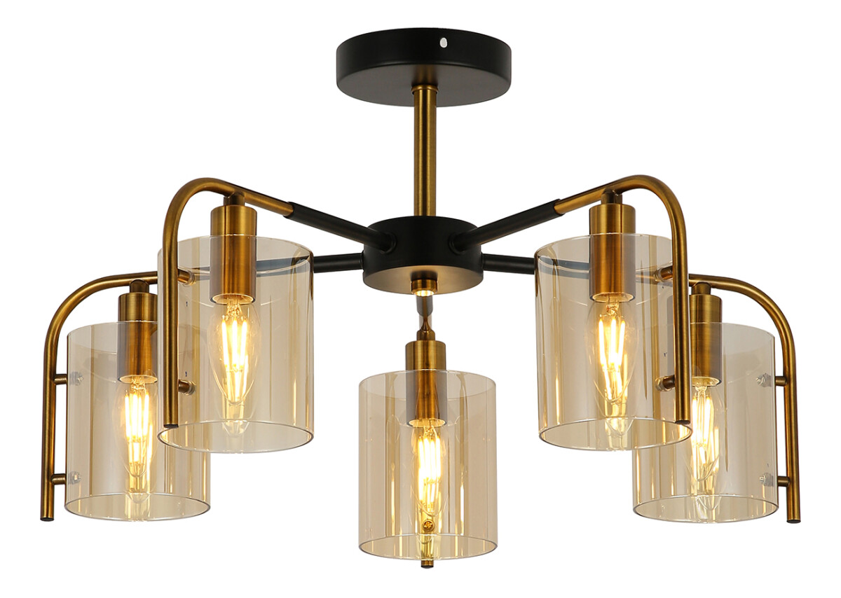 Escada 671/5P E14*40W Black/Gold — изображение 1