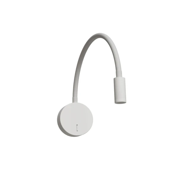 A5879AP-1WH Светильник настенный ASTA 300Lm 3000K, 5W, Ø90x25 белый IP20