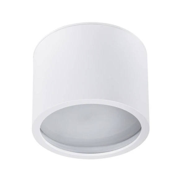 A5543PL-1WH Светильник потолочный накладной INTERCRUS для GX53 Ø80x60мм белый IP44