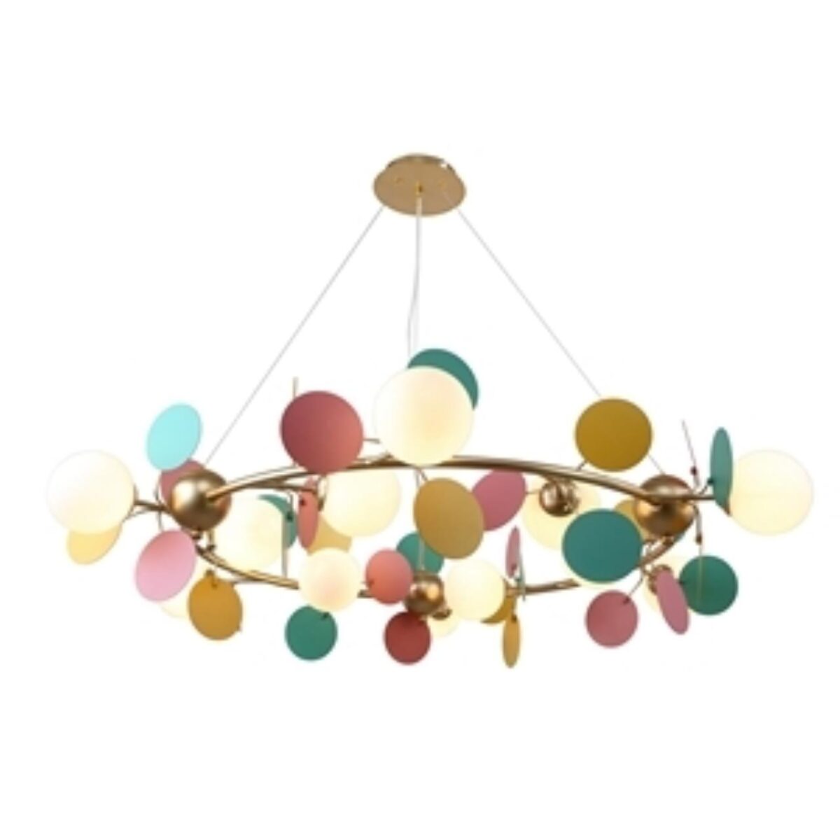 2772-12P, подвесная люстра, D1050xH240/1120, 12xG9x25W, excluded — изображение 1