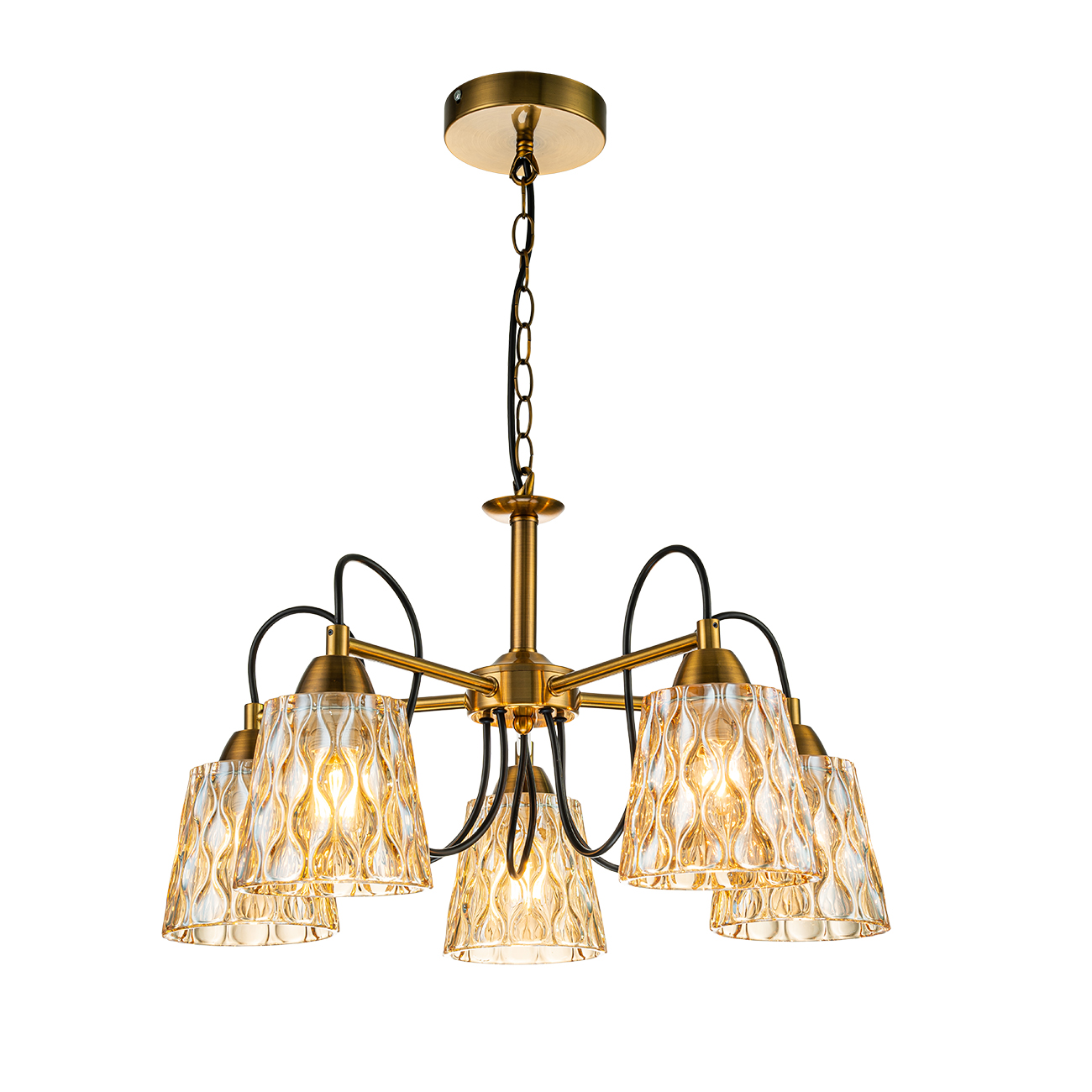 в наличии Escada 1125/5PL E27*40W Brass - купить в интернет-магазине Светильники Торг