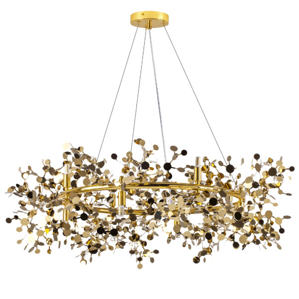 721382 Люстра EXTRA 8х5W(led) G9 ЗОЛОТО