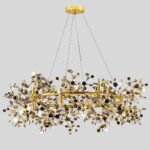 721382 Люстра EXTRA 8х5W(led) G9 ЗОЛОТО — изображение 2