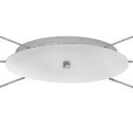 в наличии 757069 Люстра CONE 6х40W GU10 ХРОМ/ПРОЗРАЧНО-МАТОВЫЙ - купить в интернет-магазине Светильники Торг