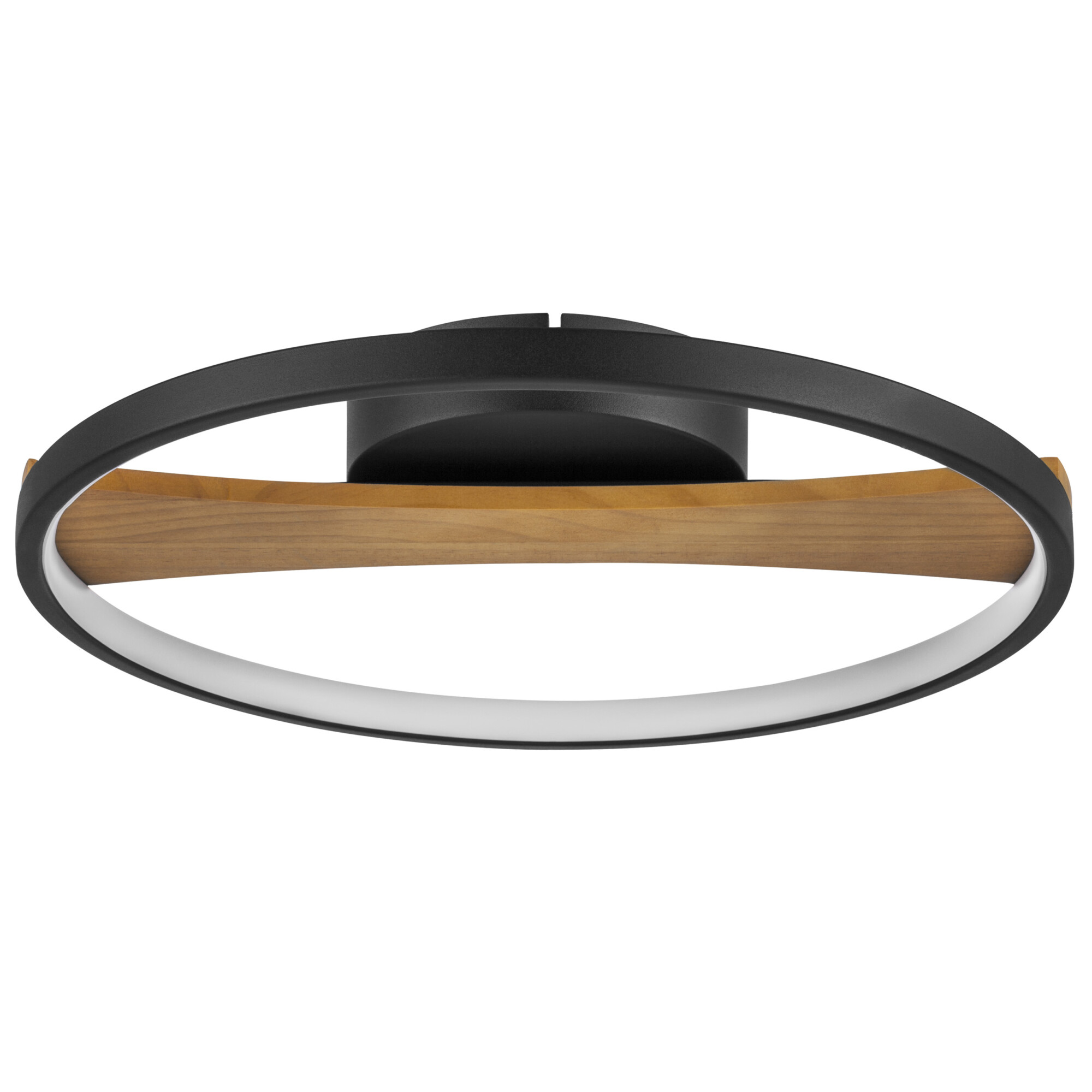 в наличии 723027 Люстра LODI LED 25W 2000LM ЧЕРНЫЙ/ДЕРЕВО 3000K - купить в интернет-магазине Светильники Торг