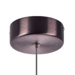 в наличии 796110 Люстра CARAMELLO LED 6W 130LM КОФЕЙНЫЙ/ПРОЗРАЧНЫЙ 3000K - купить в интернет-магазине Светильники Торг