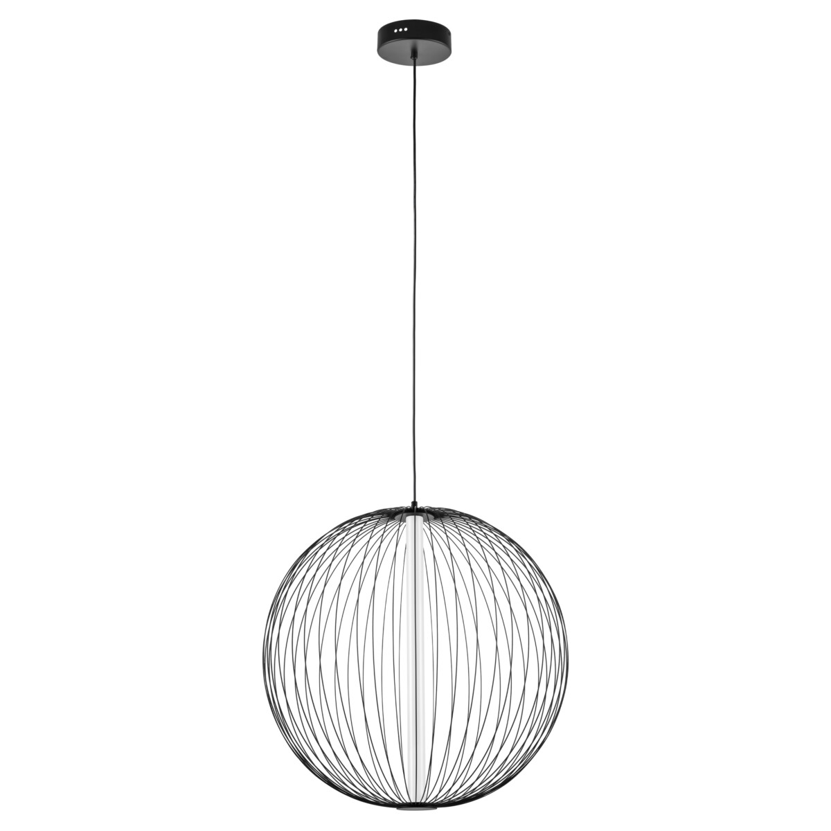 в наличии 734067 Люстра SOLE 23W LED 1856LM 120G ЧЕРНЫЙ МАТОВЫЙ 3000K - купить в интернет-магазине Светильники Торг