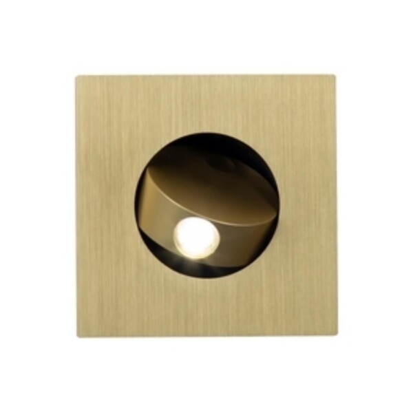 4279-1W, настенный светильник, D85xW115xH115, cutout:L82xW80, LEDx3W, 150LM, 4000K, included, switch