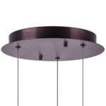 в наличии 796139 Люстра CARAMELLO LED 3х6W 330LM КОФЕЙНЫЙ/МУЛЬТИКОЛОР 3000K - купить в интернет-магазине Светильники Торг