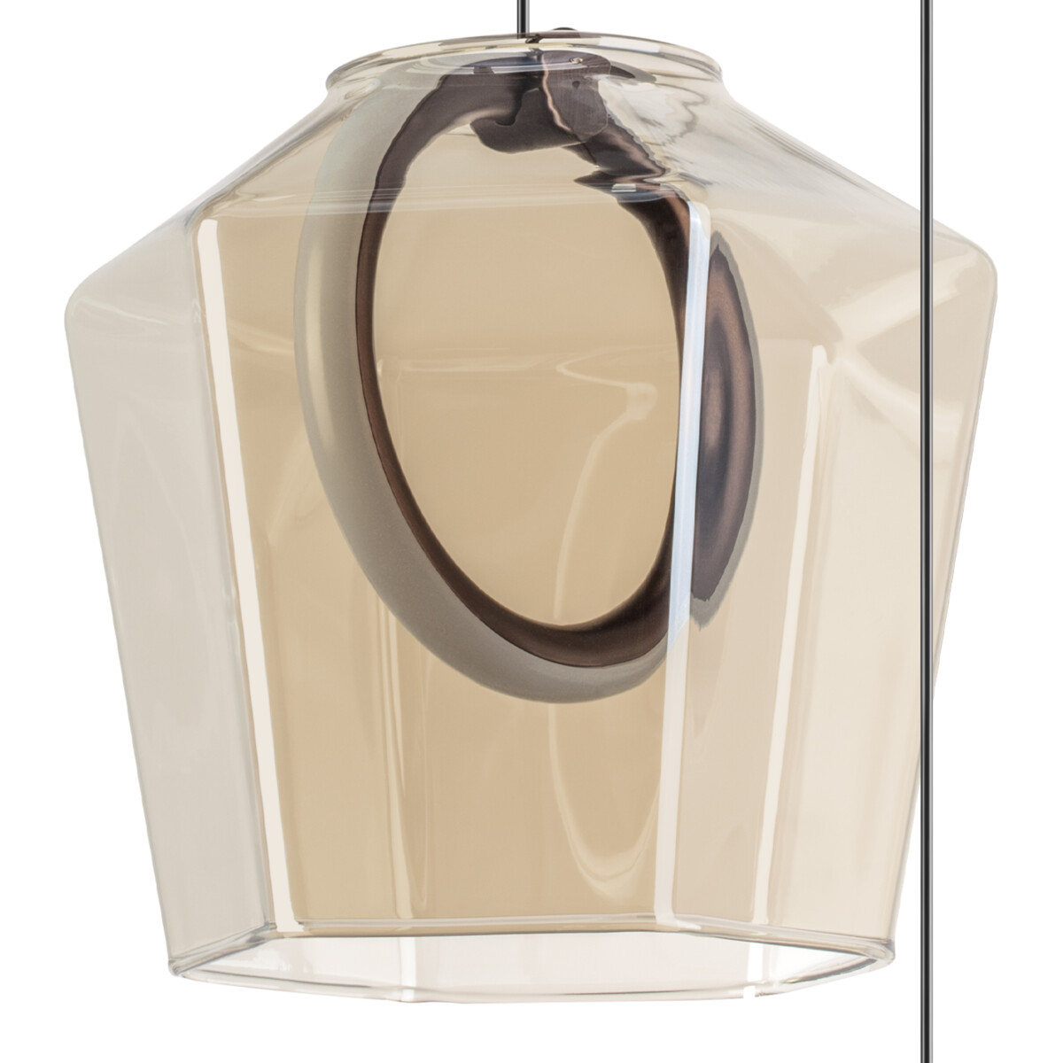 в наличии 796139 Люстра CARAMELLO LED 3х6W 330LM КОФЕЙНЫЙ/МУЛЬТИКОЛОР 3000K - купить в интернет-магазине Светильники Торг