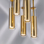 756052 Люстра CILINO 5х40W GU10 ЗОЛОТО — изображение 2