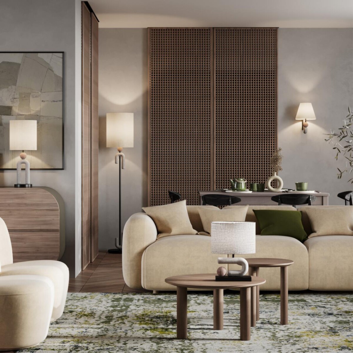 5410/1W MODERN ODL_EX23 113 черный матов./бежевый металл/полирезин/ткань Бра E14 1*40W BAGEL — изображение 1