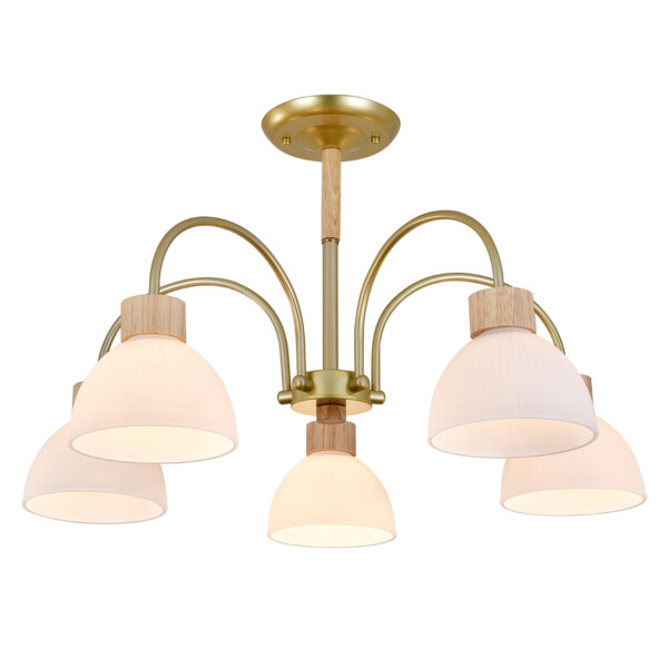 в наличии 150005/5R E27*60W Gold/Wood - купить в интернет-магазине Светильники Торг