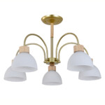 в наличии 150005/5R E27*60W Gold/Wood - купить в интернет-магазине Светильники Торг