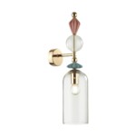 4855/1WA CLASSIC ODL_EX21 135 золото/разноцветн./керамика/стекло Бра E14 1*40W BIZET — изображение 4