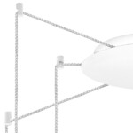 в наличии 757066 Люстра CONE 6х40W GU10 БЕЛЫЙ МАТОВ/ПРОЗРАЧНО-МАТОВЫЙ - купить в интернет-магазине Светильники Торг