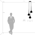 в наличии 808230 Подвес FORMA 3х40W E14 БЕЛЫЙ - купить в интернет-магазине Светильники Торг